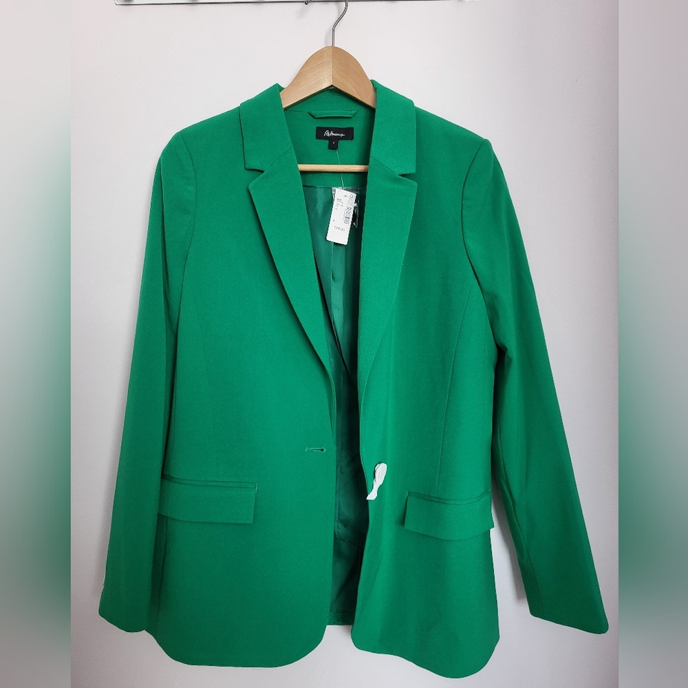 Reitmans Green Blazer sz 4